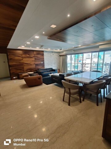 Living Room in 4 BHK Apartment at Khar West – for Sale