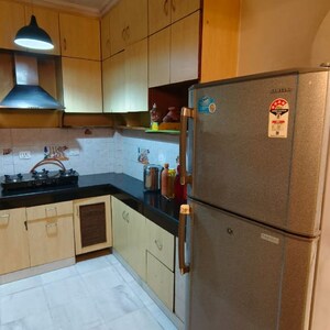 Kitchen in 2 BHK Builder Floor at Lajpat Nagar I – for Rent