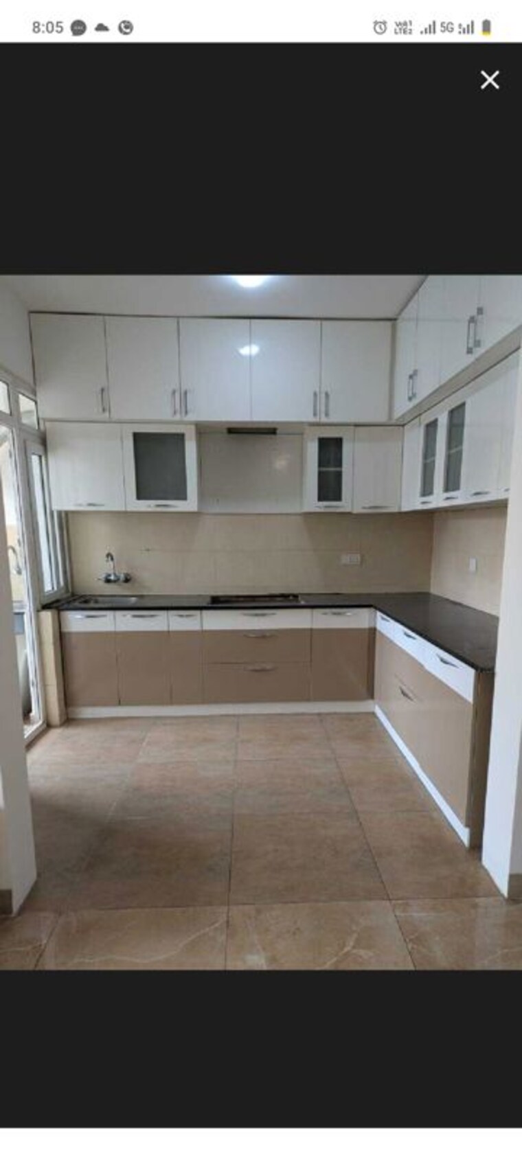 Kitchen, arge-helios 2 Bedroom 1308 Sq.Ft. Apartment In Hennur Road Bangalore 10002075