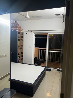 Kitchen in 2 BHK Apartment at Mantri Webcity, Hennur – for Rent