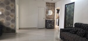 Living Room in 3 BHK Apartment at Fortune KumKum Heights, Kondapur – for Rent