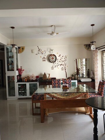 Living Room in 3 BHK Apartment at Mithuna White Water, Jakkuru – for Rent