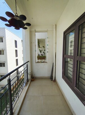 Balcony in 3 BHK Apartment at Mithuna White Water, Jakkuru – for Rent