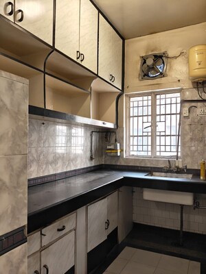 Kitchen in 2.5 BHK Apartment at Vasant Kunj – for Rent