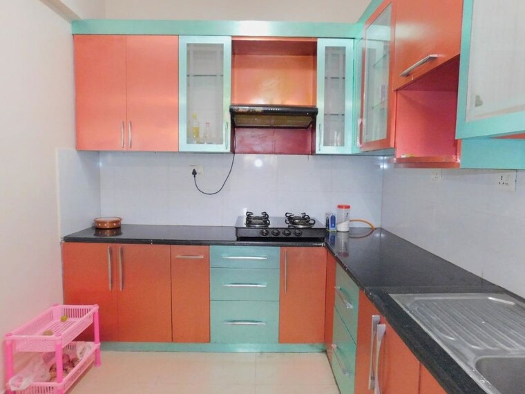Kitchen, shriram-sahaana 2.5 Bedroom 1500 Sq.Ft. Apartment In Yelahanka Bangalore 10002094