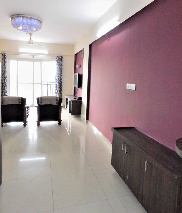 Living Room, shriram-sahaana 2.5 Bedroom 1500 Sq.Ft. Apartment In Yelahanka Bangalore 10002094