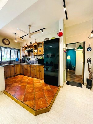 Living Room in 2 BHK Apartment at Mahim Landmark, Mahim – for Rent