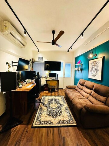 Living Room in 2 BHK Apartment at Mahim Landmark, Mahim – for Rent