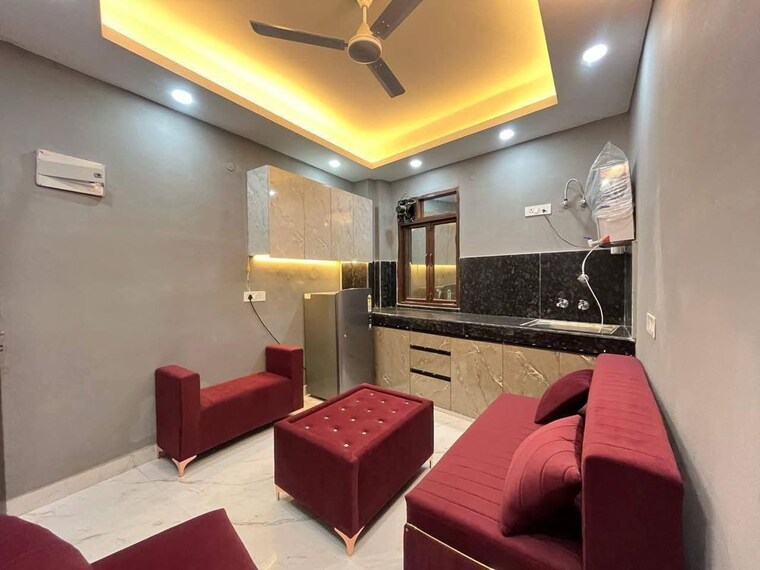 Living Room, saket 1 Bedroom 450 Sq.Ft. Builder Floor In Saket Delhi 10002136