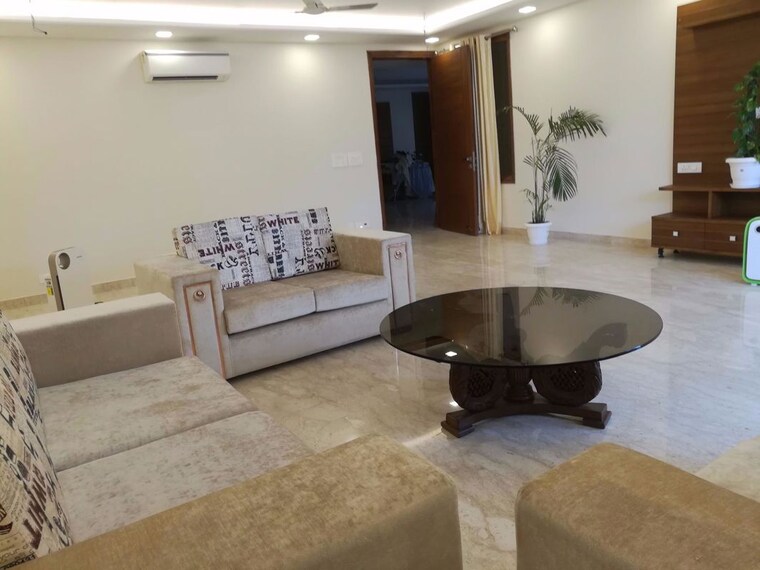 Living Room, greater kailash i 4 Bedroom 4500 Sq.Ft. Builder Floor In Greater Kailash I Delhi 10002132