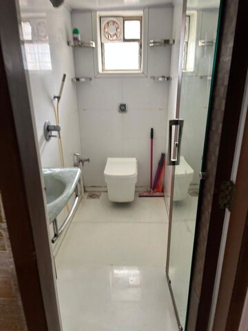 Bathroom in 2 BHK Apartment at Mahim Landmark, Mahim – for Rent