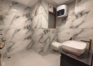 Bathroom in 3 BHK Builder Floor at Saket – for Rent