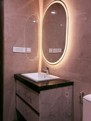 Bathroom in 4 BHK Apartment at Kalpataru Vista, Sector 128 – for Rent