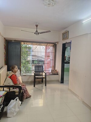 Living Room in 1 BHK Apartment at Borgaonkar Elegance, Beturkar Pada – for Sale