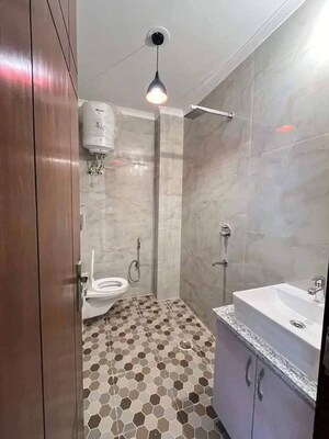 Bathroom in 3 BHK Builder Floor at Saket – for Rent