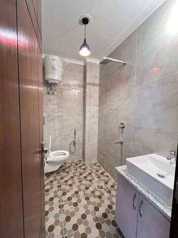Bathroom in 3 BHK Builder Floor at Saket – for Rent