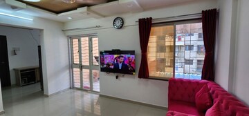 Living Room in 1 BHK Apartment at Royale Rahadki Greens Phase 2, Pimple Saudagar – for Rent