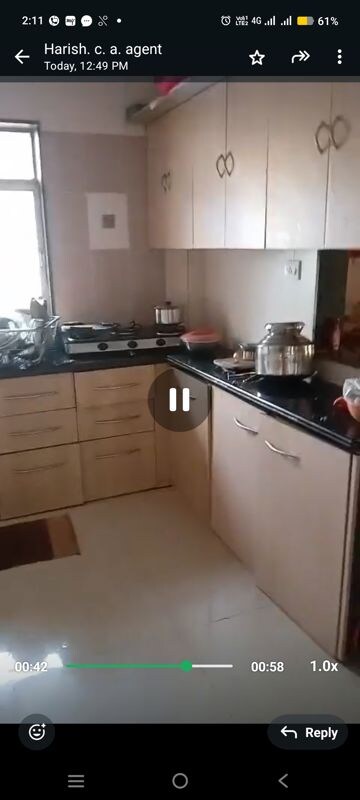 Kitchen in 2 BHK Apartment at Dedhia Golden Park II, Kalyan West – for Sale