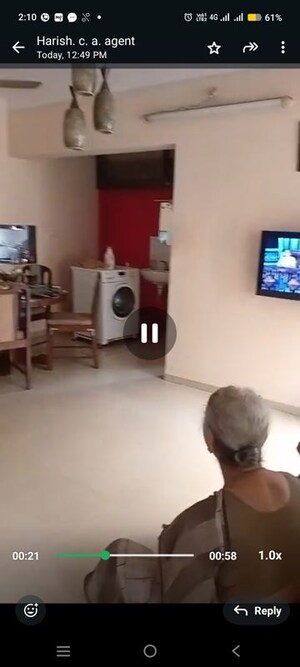 Living Room in 2 BHK Apartment at Dedhia Golden Park II, Kalyan West – for Sale