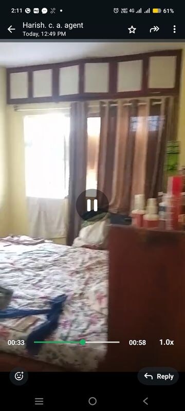 Bedroom in 2 BHK Apartment at Dedhia Golden Park II, Kalyan West – for Sale