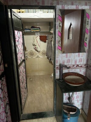 Bathroom in 3 BHK Apartment at Parshwa Girnar Tirth, Kalyan West – for Sale