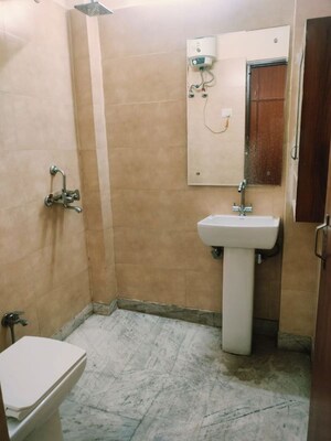 Bathroom in 2 BHK Apartment at Saket – for Rent