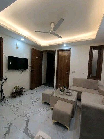 Living Room in 2 BHK Apartment at Palm Residency Chhatarpur, Chattarpur – for Rent