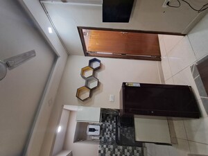 Kitchen in 1 BHK Builder Floor at Hsr Layout – for Rent