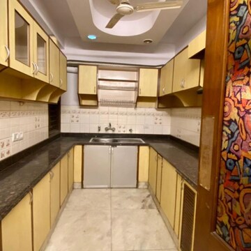 Kitchen in 2 BHK Builder Floor at Malviya Nagar – for Rent
