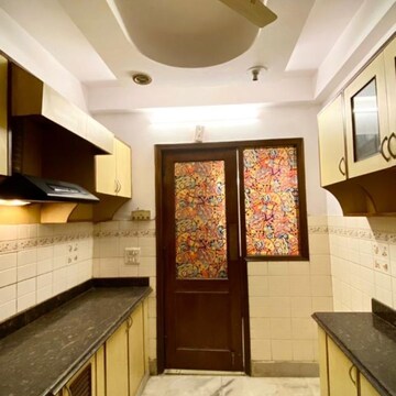 Kitchen in 2 BHK Builder Floor at Malviya Nagar – for Rent