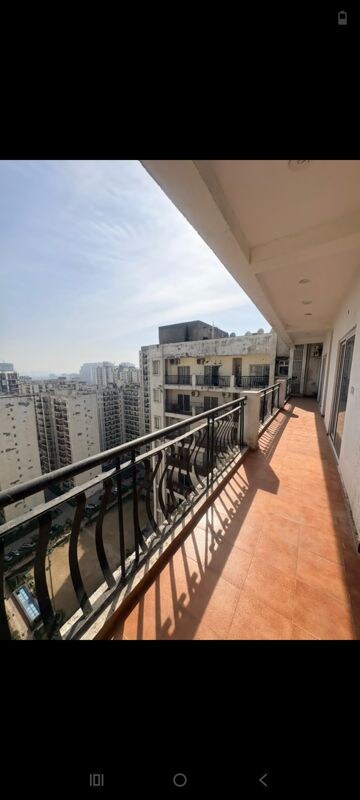 Balcony in 4 BHK Apartment at Aims Golf City, Sector 75 – for Rent