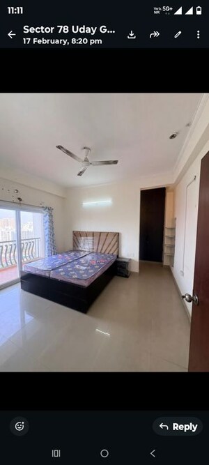 Living Room in 4 BHK Apartment at Aims Golf City, Sector 75 – for Rent