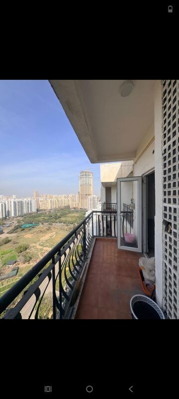 Balcony in 4 BHK Apartment at Aims Golf City, Sector 75 – for Rent