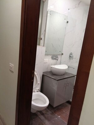 Bathroom in 4 BHK Builder Floor at Greater Kailash ii – for Rent