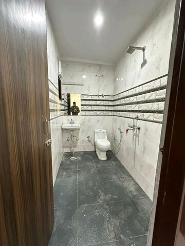Bathroom in 2 BHK Apartment at Chattarpur – for Rent