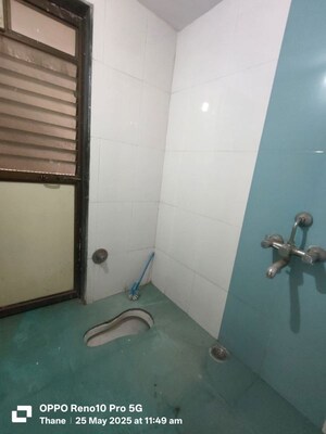 Bathroom in 2.5 BHK Apartment at Ozone Valley, Kalwa – for Rent