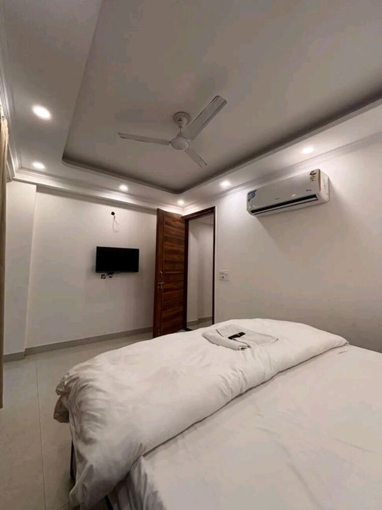 Bedroom, palm-residency-chhatarpur 2 Bedroom 900 Sq.Ft. Builder Floor In Chattarpur Delhi 10002525