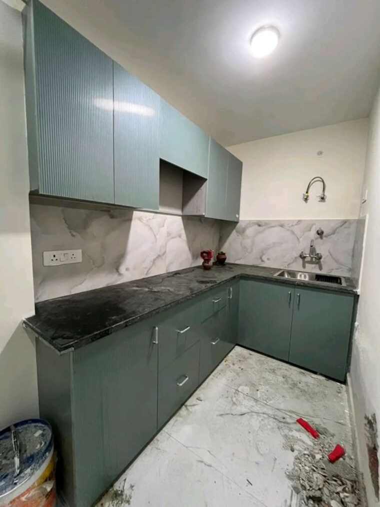 Kitchen, palm-residency-chhatarpur 2 Bedroom 900 Sq.Ft. Builder Floor In Chattarpur Delhi 10002525