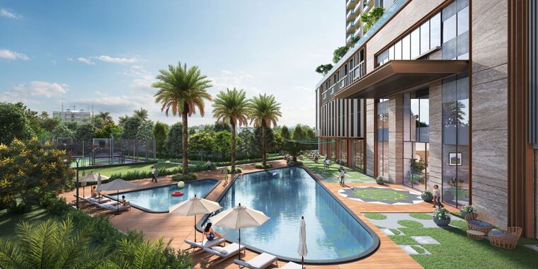 Swimming Pool, satya-levante-residences 3 Bedroom 2180 Sq.Ft. Apartment In Sector 104 Gurgaon 10002456