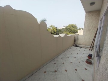 Balcony in 3 BHK Builder Floor at New Friends Colony – for Rent