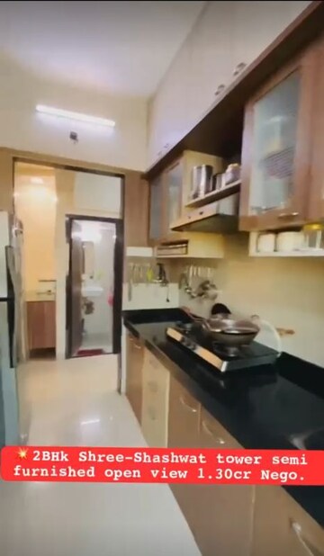 Kitchen in 2 BHK Apartment at D V Shree Shashwat, Mira Road – for Sale