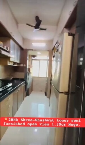 Kitchen in 2 BHK Apartment at D V Shree Shashwat, Mira Road – for Sale