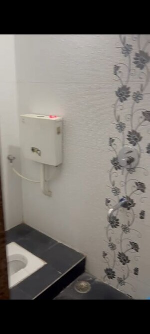 Bathroom in 2 BHK Apartment at Aastha River View, Taloja – for Rent