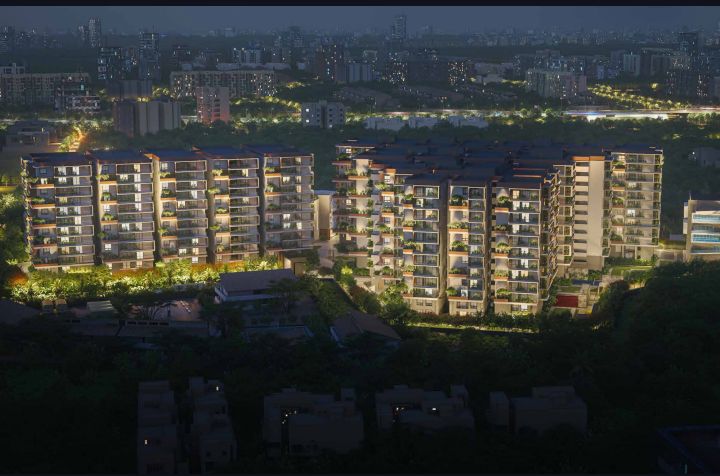 3 BHK Apartment For Sale in Financial District