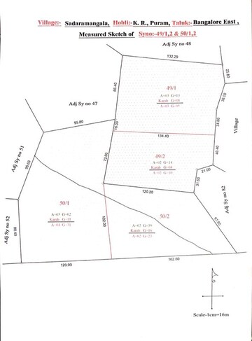  Plot – Map Location View at Whitefield Bougainvilla, Whitefield - for Sale