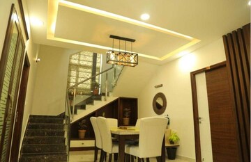 Staircase in 4 BHK Villa at Manjeera Purple Town, Gopanpally – for Rent