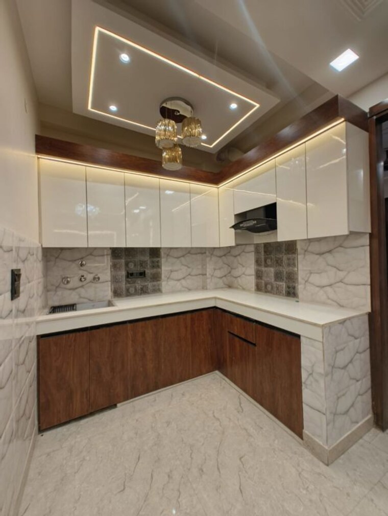 Kitchen, nawada 3 Bedroom 100 Sq.Yd. Builder Floor In Nawada Delhi 10002605