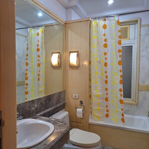 Bathroom in 3.5 BHK Apartment at Hiranandani Garden Ambrossia, Powai – for Rent