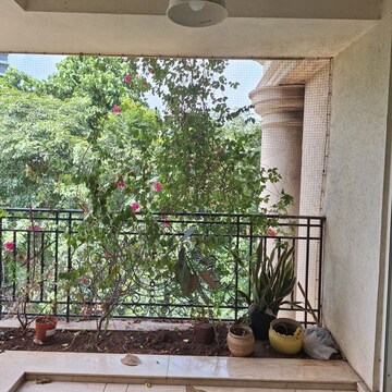 Balcony in 3.5 BHK Apartment at Hiranandani Garden Ambrossia, Powai – for Rent