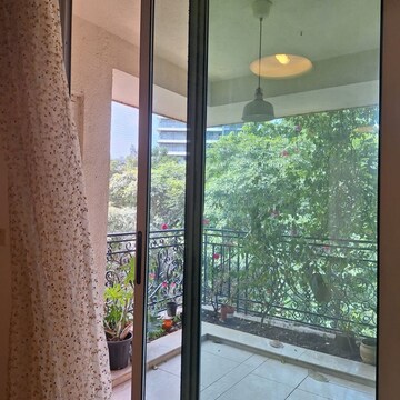 Balcony in 3.5 BHK Apartment at Hiranandani Garden Ambrossia, Powai – for Rent